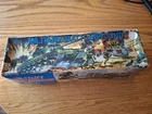Vintage Marx Military Battleground With Mechanical Tank, Works!