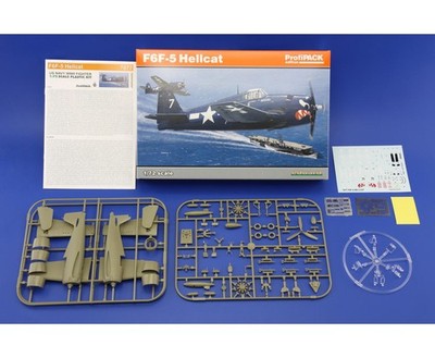 Eduard 1/72 Grumman F6F-5 Hellcat w/Mask, PE Detail ProfiPack 7077