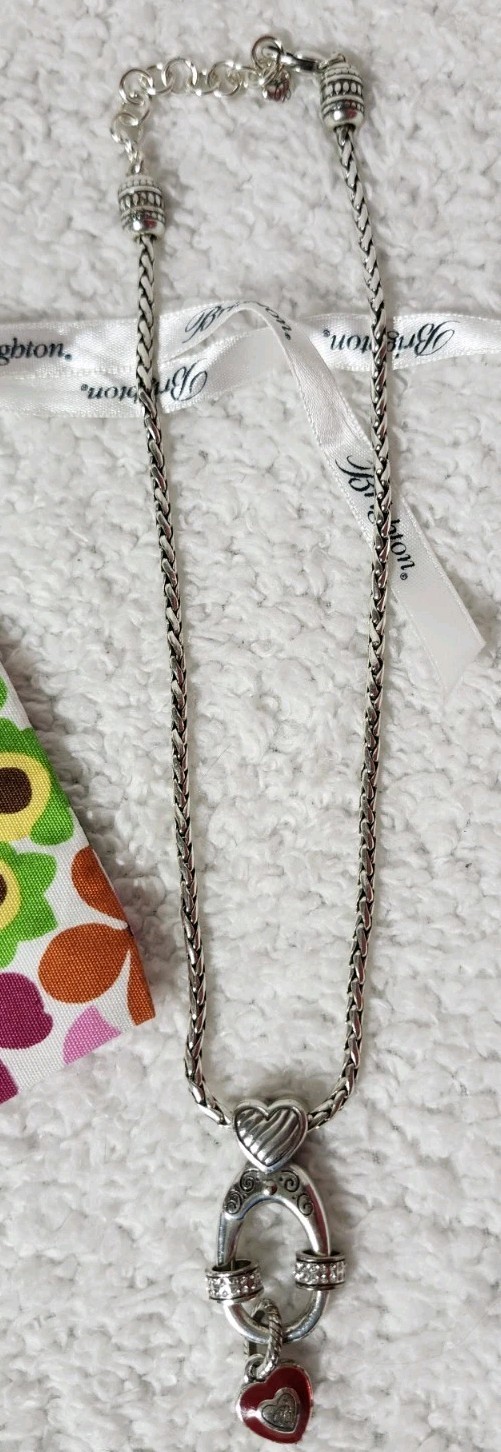 Brighton Silver Tone Interchangeable Necklace Wit… - image 3