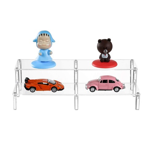 2 Tier Clear Acrylic Display Stand Cupcakes Holder, Dessert Display Riser for... - Picture 6 of 8