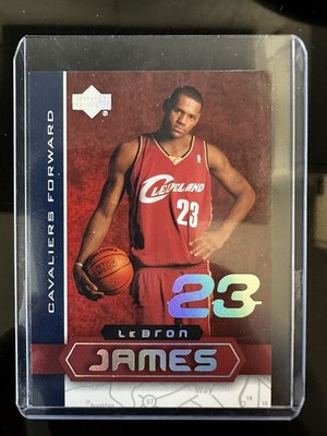 2003 Upper Deck Superstars #5 LeBron James Rookie Gift Box Bonus