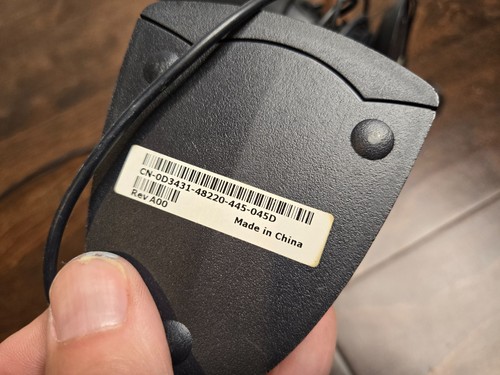 Dell Rev A00 Multimedia Computer Speakers Stereo Pair CN-0D3431-48220-445-045D - Picture 7 of 7