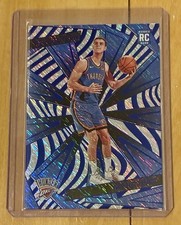 2024-25 Panini Revolution Nikola Topic BLUE STORM Rookie RC #133 Thunder