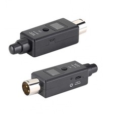U3 Wireless Mic System Transmitter Receiver Microphone Adapter for Audio Mixer d