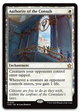 Authority of the Consuls #137 (NM) Foundations FDN Magic MTG