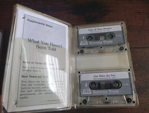 What You Haven't Been Told Chuck Missler Conspiracy Lies Deciet 2 Cassette Set - Bild 3 von 5