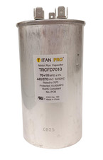 70 10 MFD Titan Pro Run Capacitor Round 370/440V