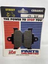 SBS Parts Unlimited Street Ceramic Organic Front Brake Pads Suzuki LS 650 RM 125