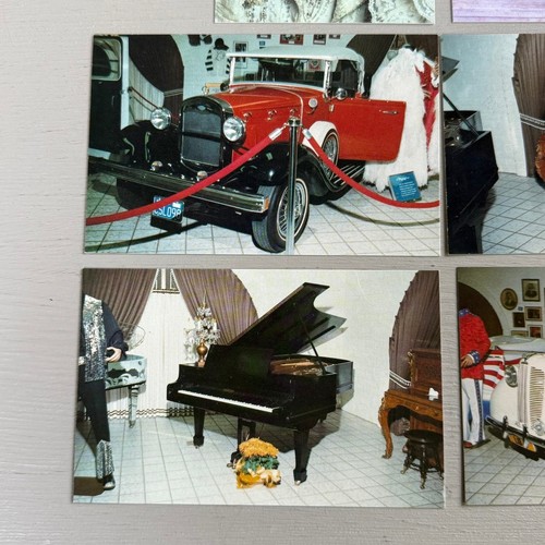 Lot of 6 Vintage Postcards Las Vegas NV Liberace Museum Pianos Rings Cars V6 - Picture 3 of 5