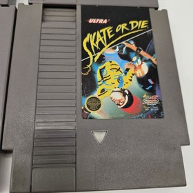 Lotto 4 giochi NES Marble Madness Skate or Die Football Super Mario Bros/Duck Hu