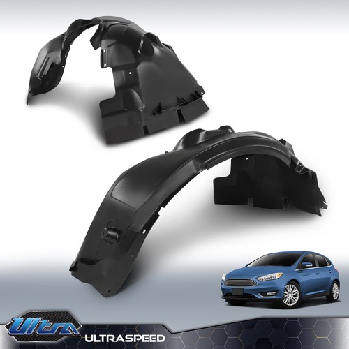 Pair Front Inner Fender Liner Set Fit For 2012-18 Ford Focus FO1249160 FO1248160 - Picture 2 of 12