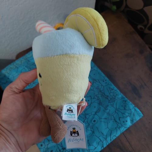 NWT Jellycat London Amuseables Lemonade Plush 100% Authentic - Picture 9 of 13