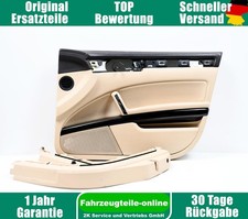 VW Phaeton 3D 3D1867012 Türverkleidung Vorn rechts Sonnenbeige/Dunkelbraun