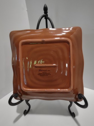Kohl's Harvest Square Plate 2004 - 10 inch - Fall Pumpkin and Squash - Bild 4 von 10
