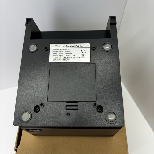 KP80B-USE 80mm Thermal Label Printer w/ Auto Cutter USB Ethernet Serial POS-New - Picture 11 of 15