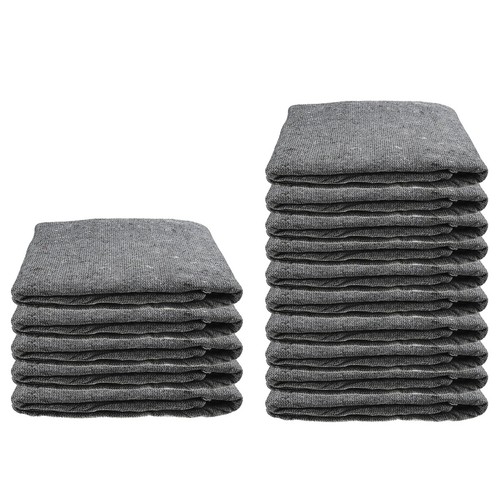 59 Zoll x 79 Zoll 5-15 Stck. Weiche Dunkelgraue Umzugsdecken Gesteppt Versand Möbel Pads - Bild 1 von 16