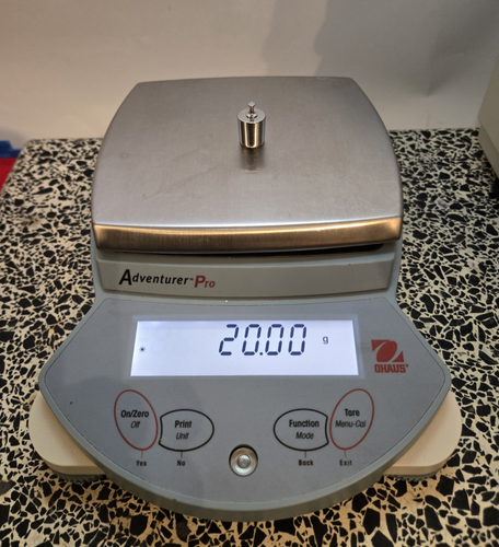Ohaus AV812 Adventure Pro d=0,01g max=810g legal für Handelsbilanz funktioniert super - Bild 10 von 19