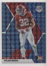 2021 Panini Mosaic Draft Picks Mosaic Blue 54/75 Dylan Moses #60 0ea4
