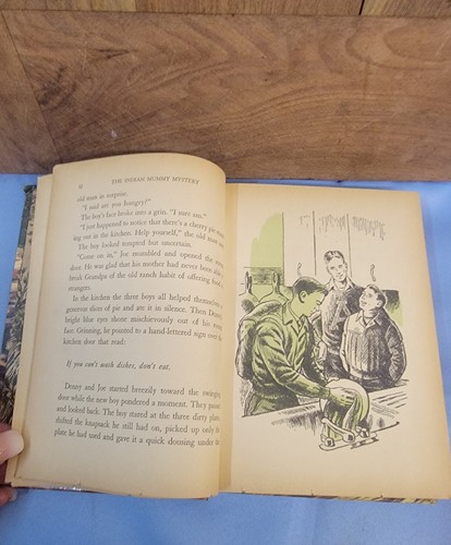 "The Indian Mummy Mystery" Troy Nesbit 1954, Whitman Publishing, Vtg Hardcover - Picture 6 of 7