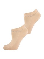 Damen Sneaker-Socken 2Er Pack, Atmungsaktiv, Schnell Trocknend, Schwarz,