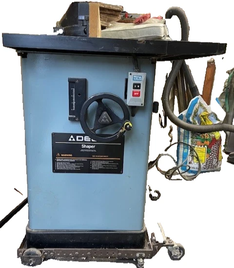 Delta 3 HP, 2 velocidades, modelador de madera, modelo # 43-375 Foto 4 de 4