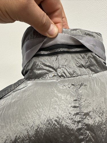 Stone Island Nylon Metal Bomber Grau Jacke M Top Neuwertig Nylon Mit Kapuze💥 - Bild 6 von 24