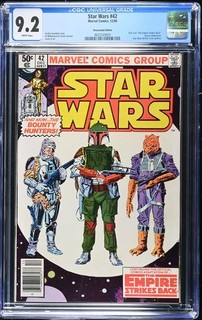 Star Wars #42 CGC 9.2 Newsstand Edition 1980