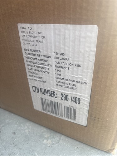 Fitz Floyd Santa Figurine No 19/1260 Old Fashioned Rare LE Horse Toys Xmas Tree - Bild 9 von 9