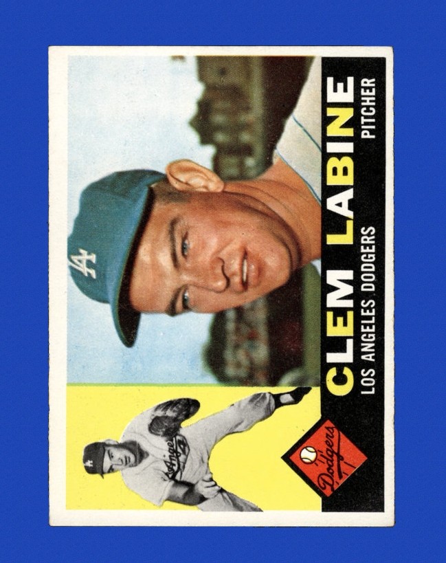 1960 Topps Set-Break # 29 Clem Labine EX-EXMINT *GMCARDS*