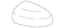 Genuine Nissan Mirror Cover K6373-1BA0A