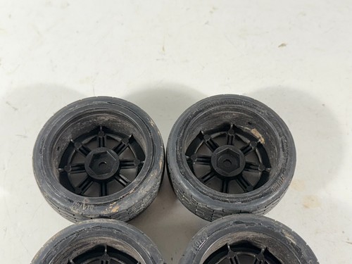 4x Protoform "Hoosier" Style VTA Vintage Trans Am 1/10 Sedan Touring Car Tires - Picture 4 of 6