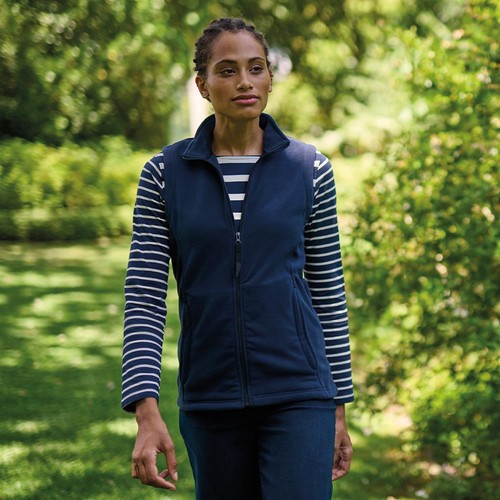 Regatta Micro Fleece Gilet Womens Ladies Unlined Full Zip Bodywarmer Vest 8-20 - Picture 3 of 12