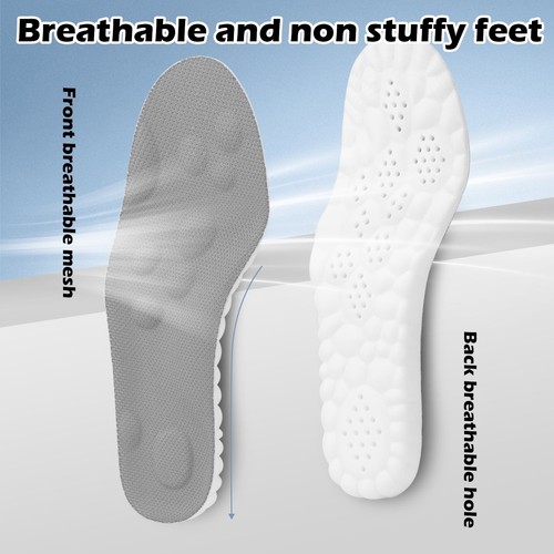 NEU! 4D Memory Foam Einlegesohlen - Orthesenstütze für Männer & Frauen, ideal für Sport - Bild 83 von 129