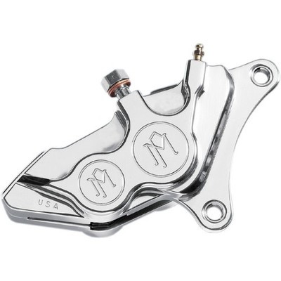 PERFORMANCE MACHINE PM RIGHT 4 PISTON CHROME BRAKE CALIPER 0053-2922-CH NEW