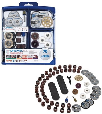 Dremel EZ SpeedClic 70-teiliges Zubehörset