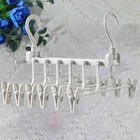 1Pc Space Saving Pants Hanger Foldable Clothes Rack for Home Hotel Storage Grey