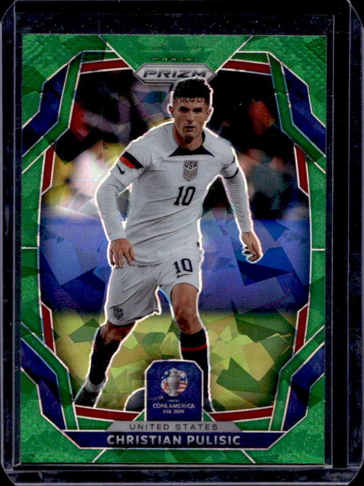 2024 Prizm Copa America Christian Pulisic Green Ice #150 USA