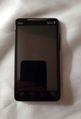 Smartphone HTC EVO 4G Sprint PCS Google Android Bluetooth PC36100 NERO ROSSO - Foto 3 di 9