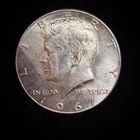 40% Silver 1967 Kennedy Half Dollar - Circulated Condition - 06-77