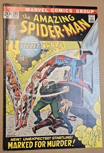 The Amazing Spider-Man #108 (Marvel Comics May 1972) FN 6.0