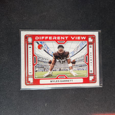 2024 Panini Photogenic - A Different View Myles Garrett #4 Cleveland Browns  L52