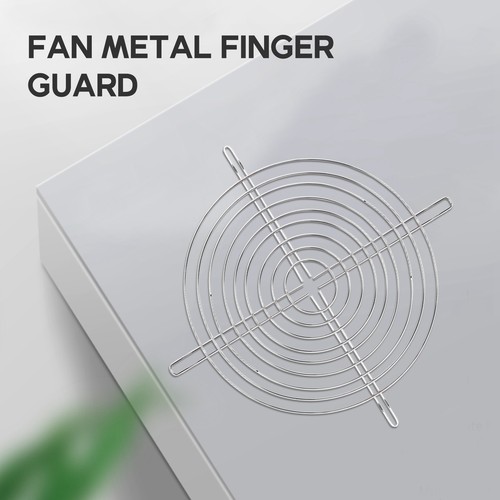 Metall PC Computer Gehaeuse Luefter Netz Finger Schutz Schutznetz 200mm L9I4 - Bild 9 von 10