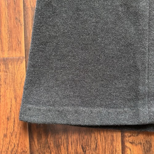 Eileen Fisher langer Mantel Wollmischung anthrazitgrau Knopfleiste Größe Petite Large - Bild 23 von 23