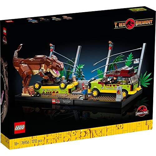 LEGO 76956 Jurassic World T-Rex Toy Block Dinosaur 1212 pcs - Picture 3 of 6