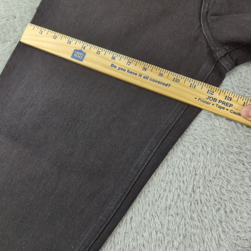 Jeans holgados rectos calce relajado negros 20 30x32 vintage Y2K Arizona para niños - Imagen 9 de 17