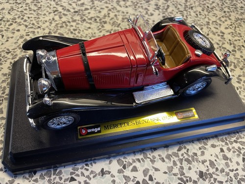 Modellauto Mercedes-Benz SSK (1928) Burago Bijoux Collection - Bild 4 von 6