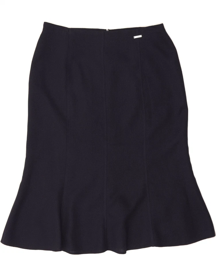 Conjunto de falda de 2 botones para mujer AVALON UK 16 grande W34 azul marino CU03 Foto 4 de 4