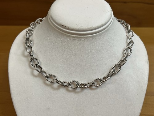 Carolyn Pollack Sterling Silver Link Chain Necklace
