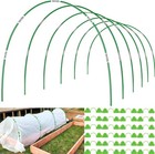 Garden Hoops for Raised Beds Row Cover, 36Pcs 8Ft Greenhouse Garden Grow Tunnel