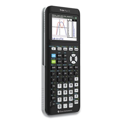 Texas Instruments CALCULATOR,84+CE,GRAPH,BK TI-84 PLUS CE TEXAS INSTRUMENTS - Picture 4 of 4